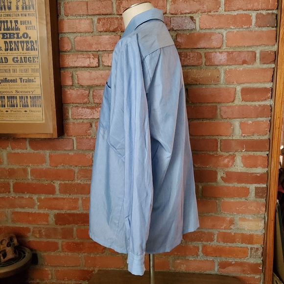 Vtg 60s Rockabilly Cranbrook Long Sleeve Shirt XL - Picture 7 of 8